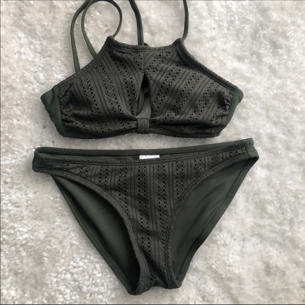 Green bikini